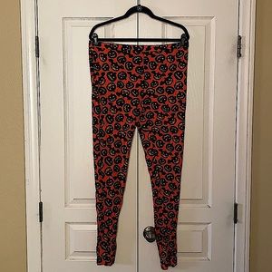 Sourpuss Clothing Batty Pumpkin Leggings